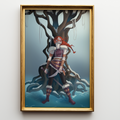 Guardian of Yggdrasil Art Print