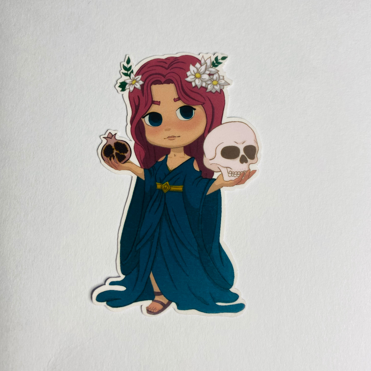 Chibi Persephone Sticker