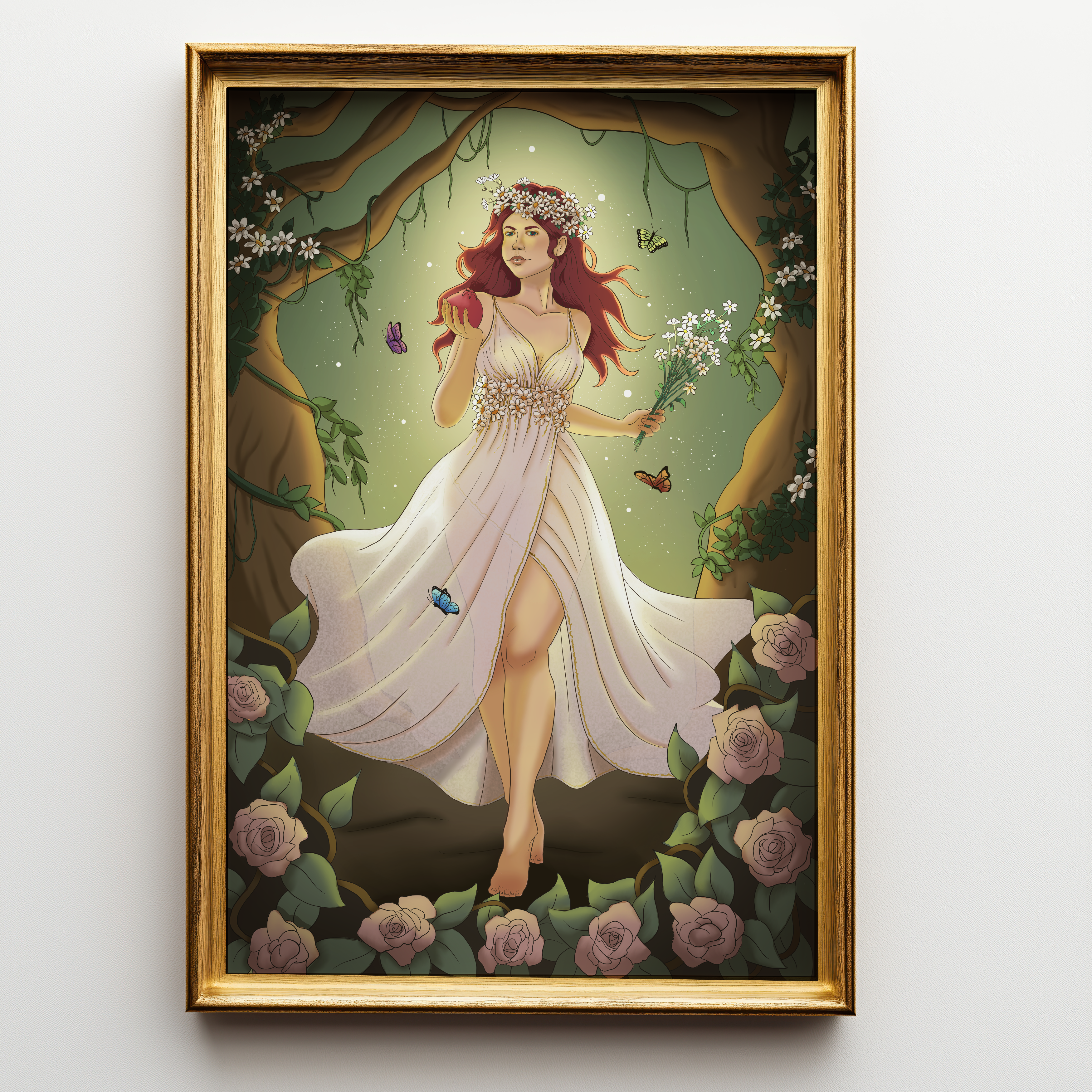 Light Persephone Art Print